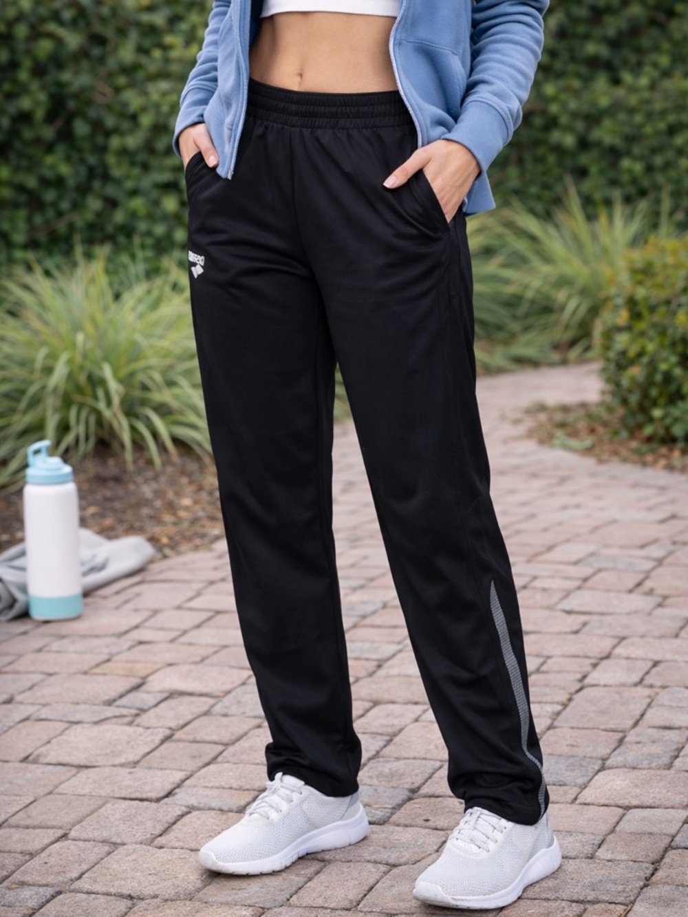 Arena Team Line Black Track Pants Joggers Athletic Pants Small